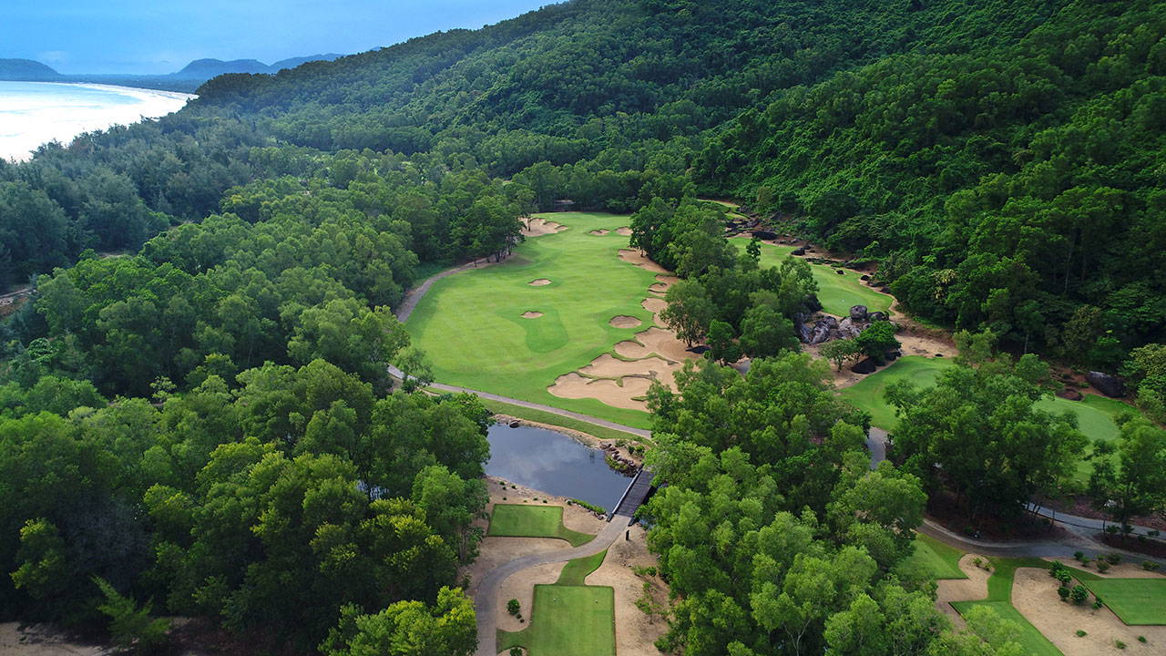 Aerial View, Laguna Lang Co Golf Club, Da Nang, Vietnam