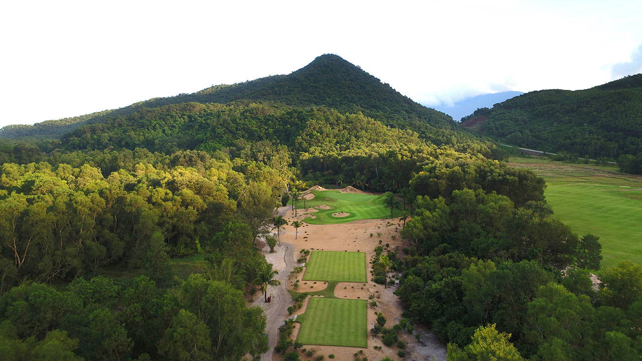 Aerial View, Laguna Lang Co Golf Club, Da Nang, Vietnam