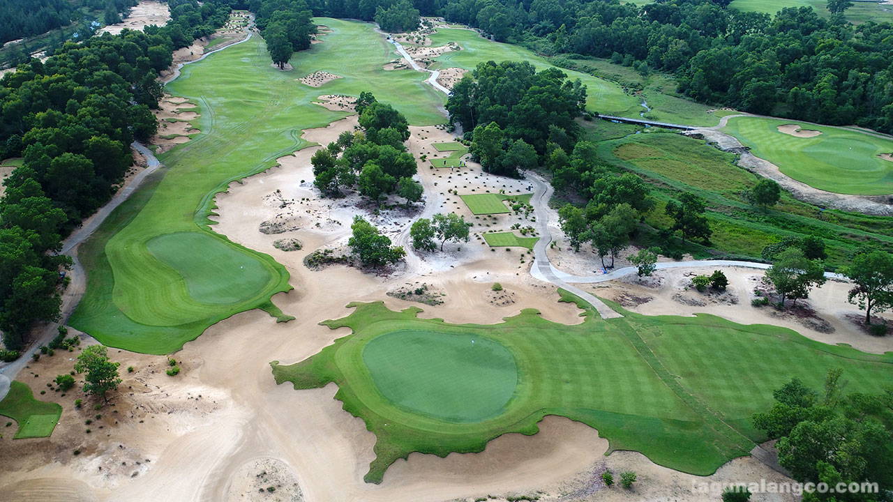 Aerial View, Laguna Lang Co Golf Club, Da Nang, Vietnam