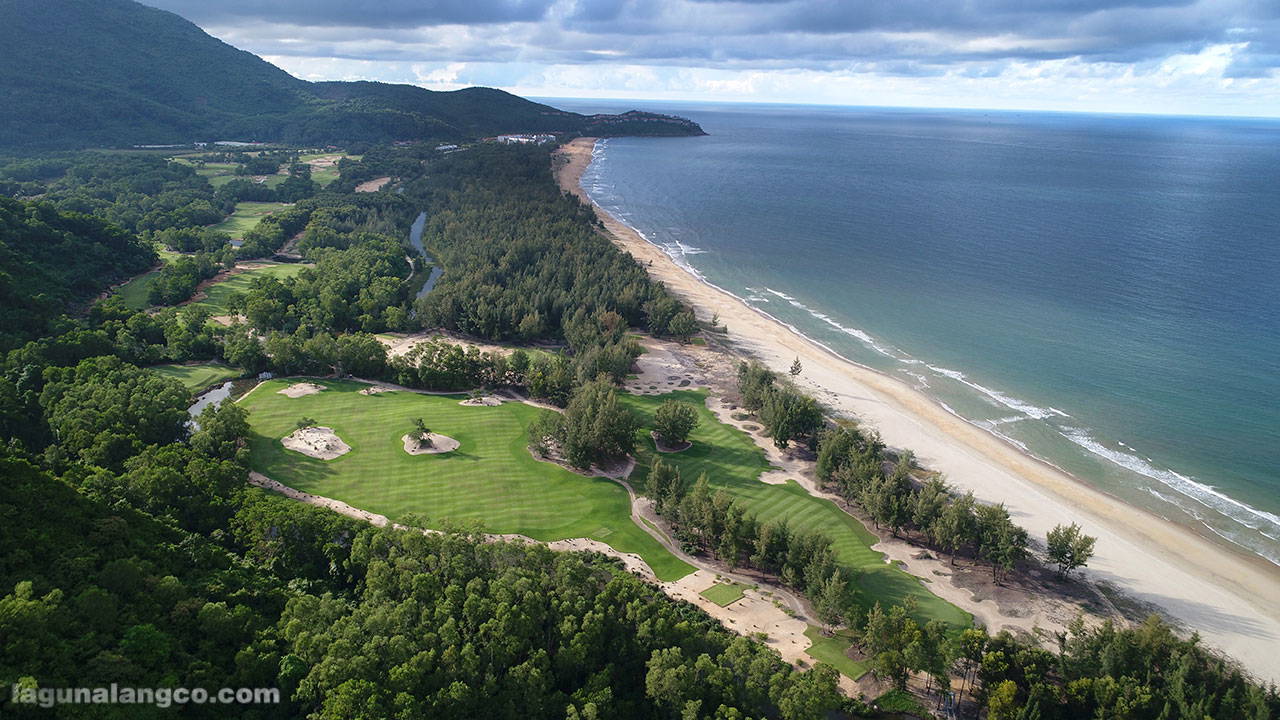 Aerial View, Laguna Lang Co Golf Club, Da Nang, Vietnam