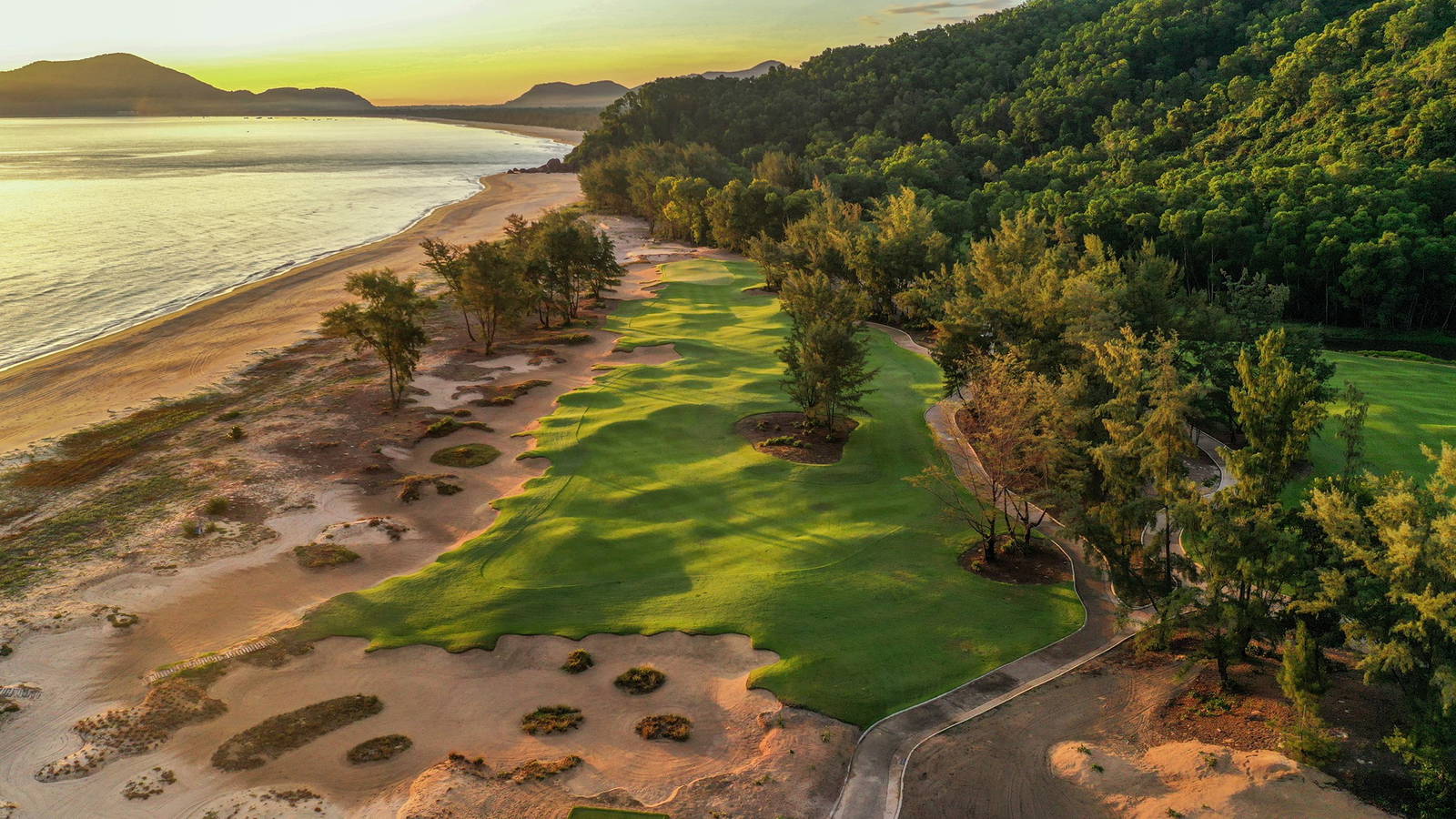 Aerial View, Laguna Lang Co Golf Club, Da Nang, Vietnam