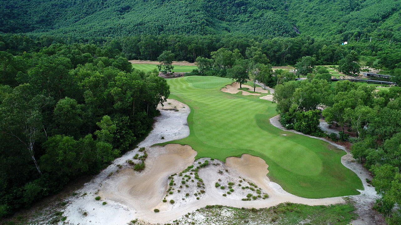 Fairway, Aerial View, Laguna Lang Co Golf Club, Da Nang, Vietnam