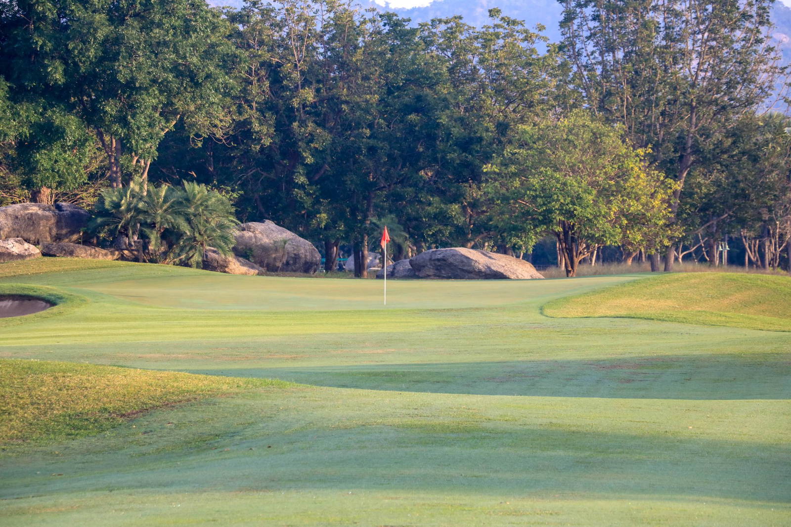 Approach, Green, Lake View Golf Club, Hua Hin, Thailand