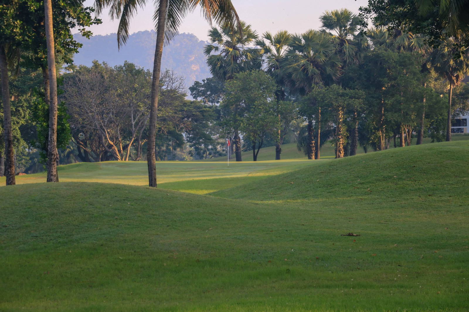 Approach, Lake View Golf Club, Hua Hin, Thailand
