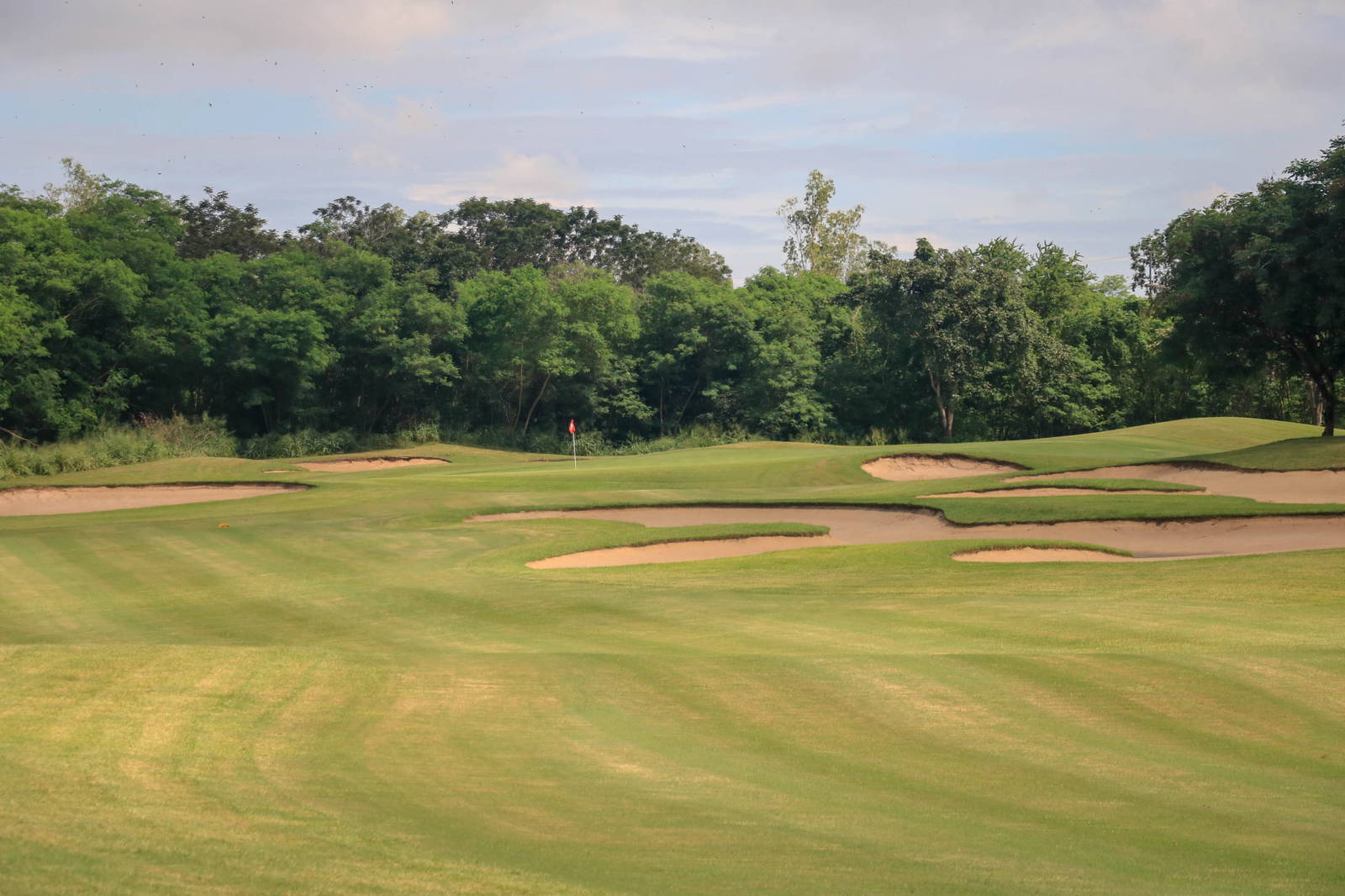 Approach, Fairway Bunker, Lake View Golf Club, Hua Hin, Thailand