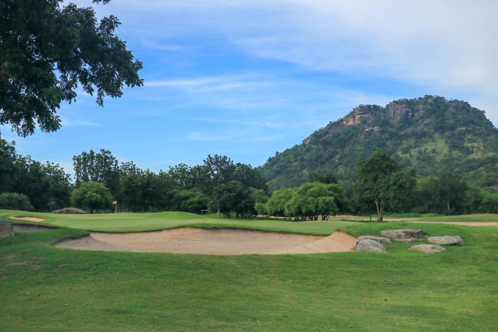 Green, Bunker, Lake View Golf Club, Hua Hin, Thailand