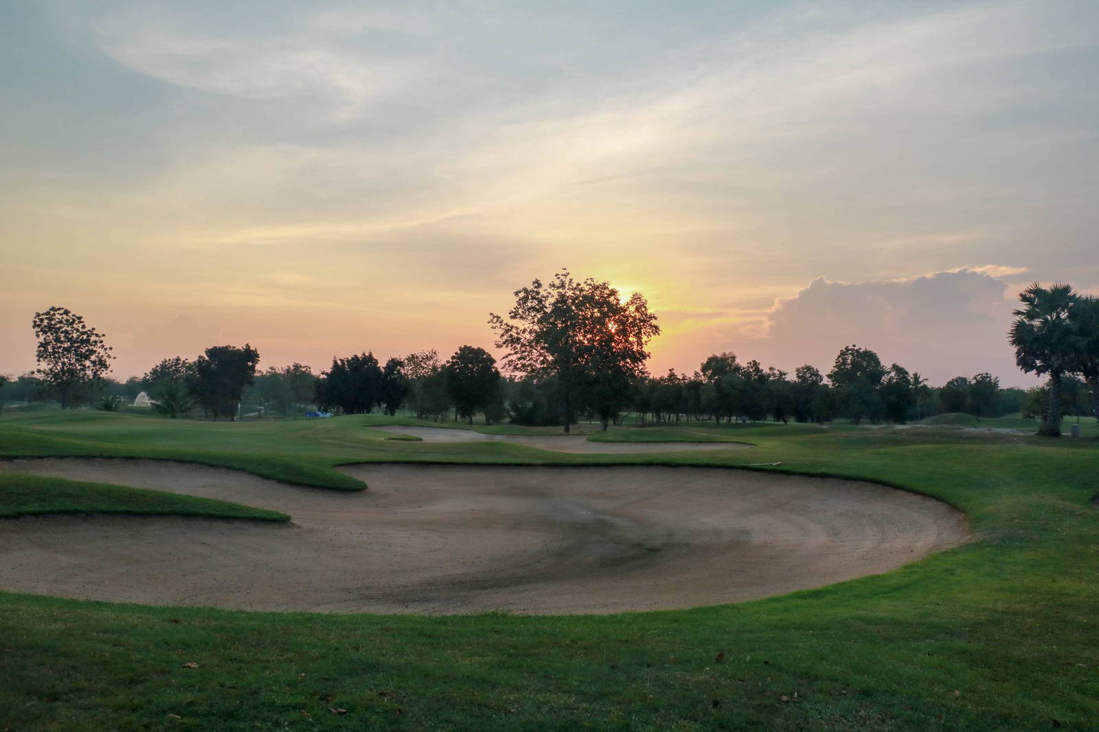 Fairway Bunker, Lake View Golf Club, Hua Hin, Thailand