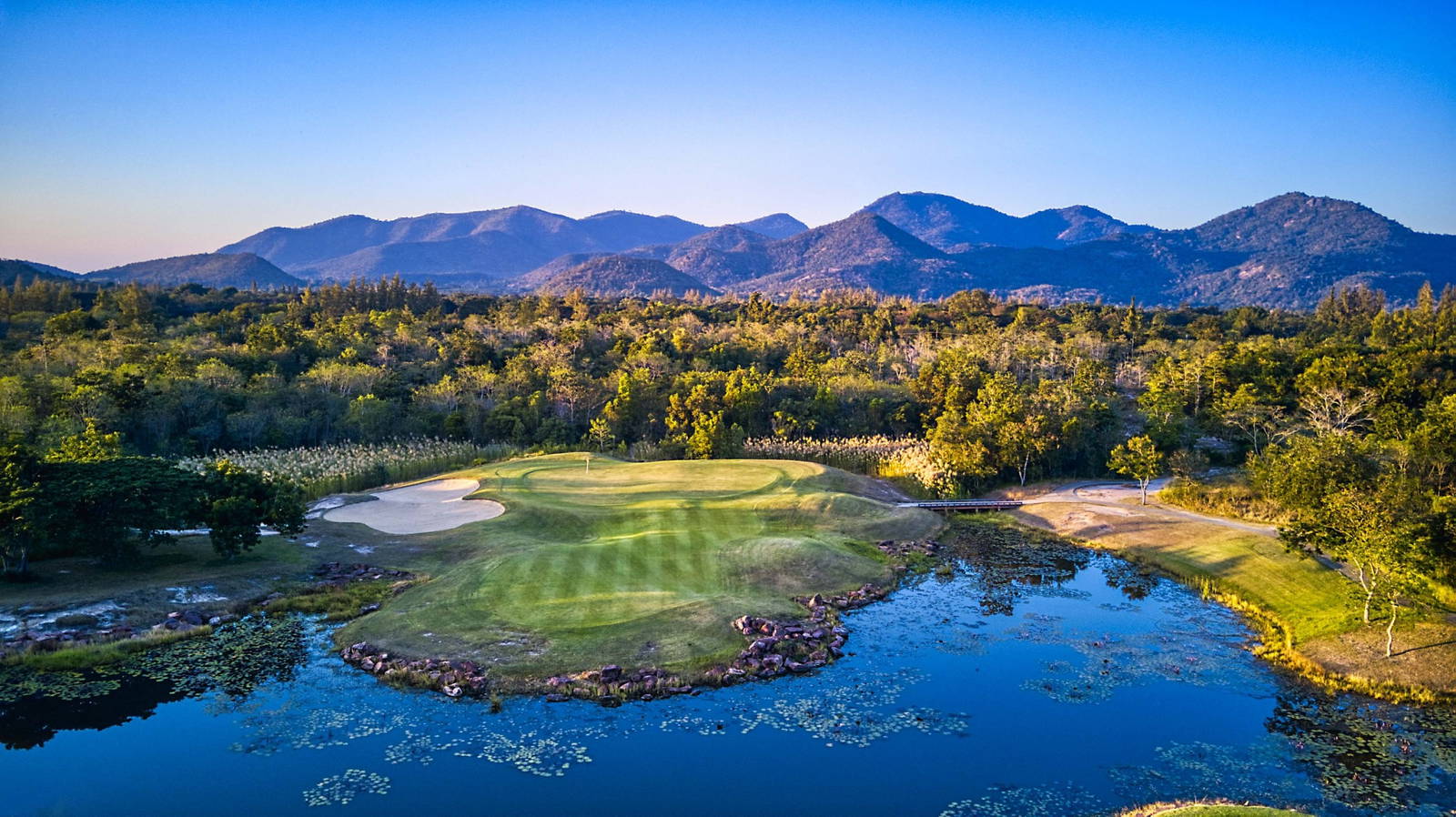 Island Green, Lake View Golf Club, Hua Hin, Thailand