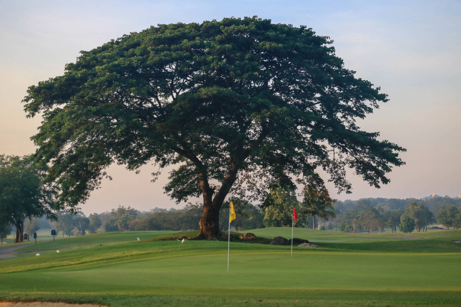 Practice Green, Lake View Golf Club, Hua Hin, Thailand
