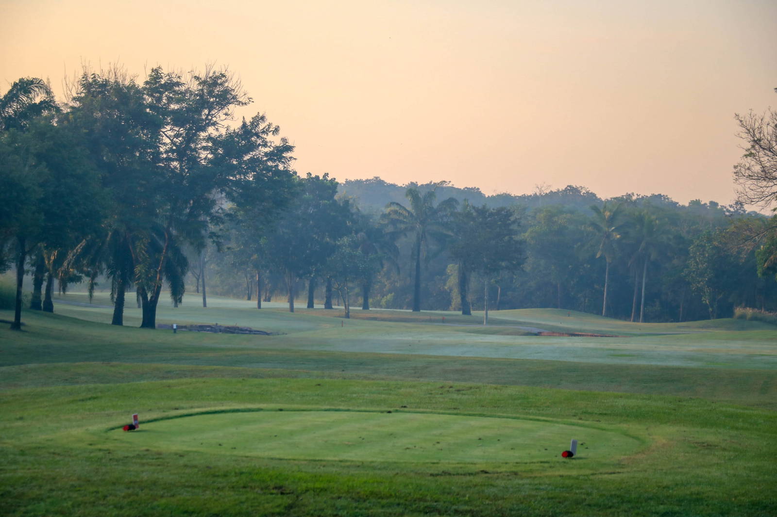 Tee Box, Lake View Golf Club, Hua Hin, Thailand