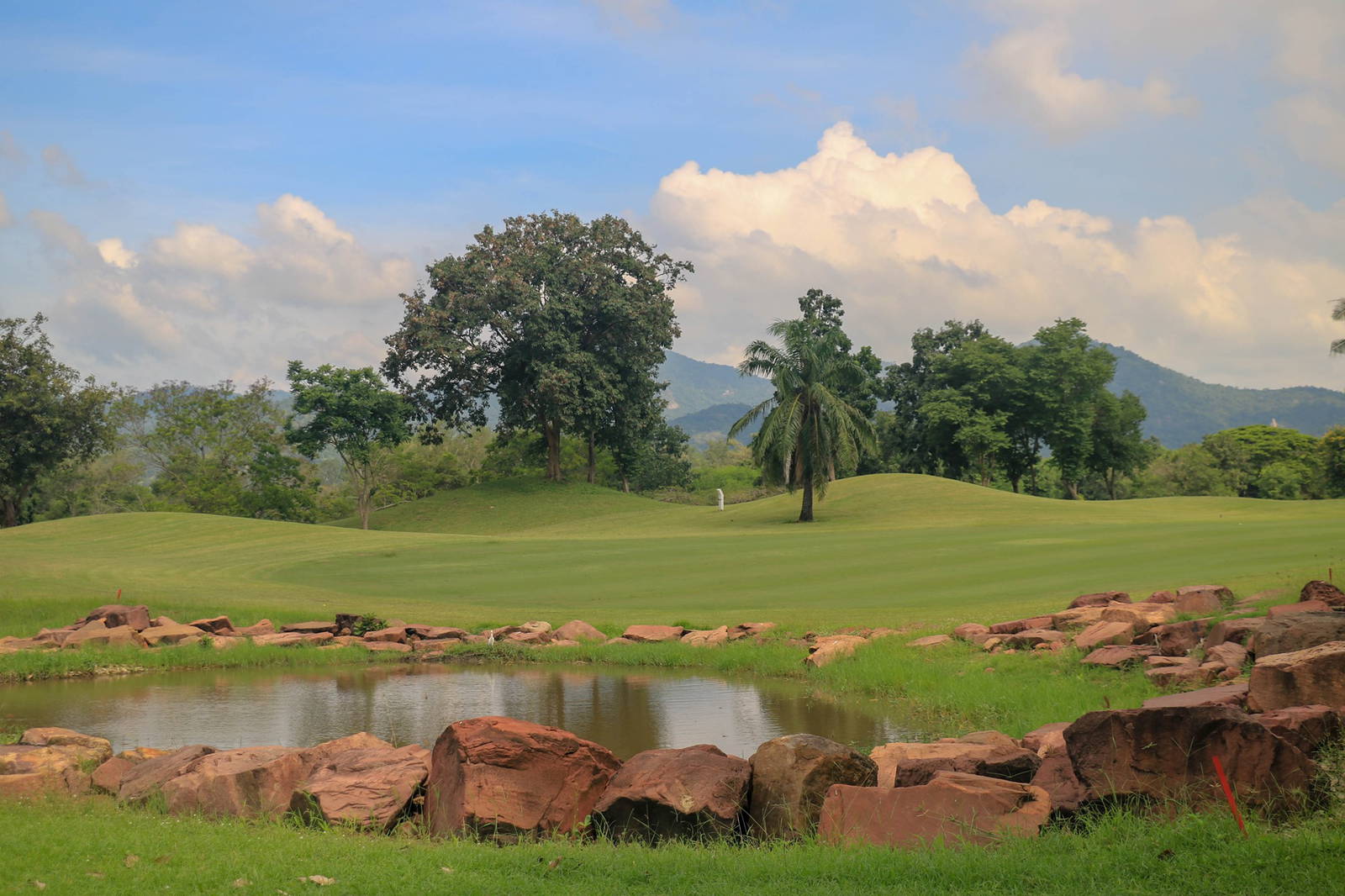 Fairway, Water Hazard, Lake View Golf Club, Hua Hin, Thailand