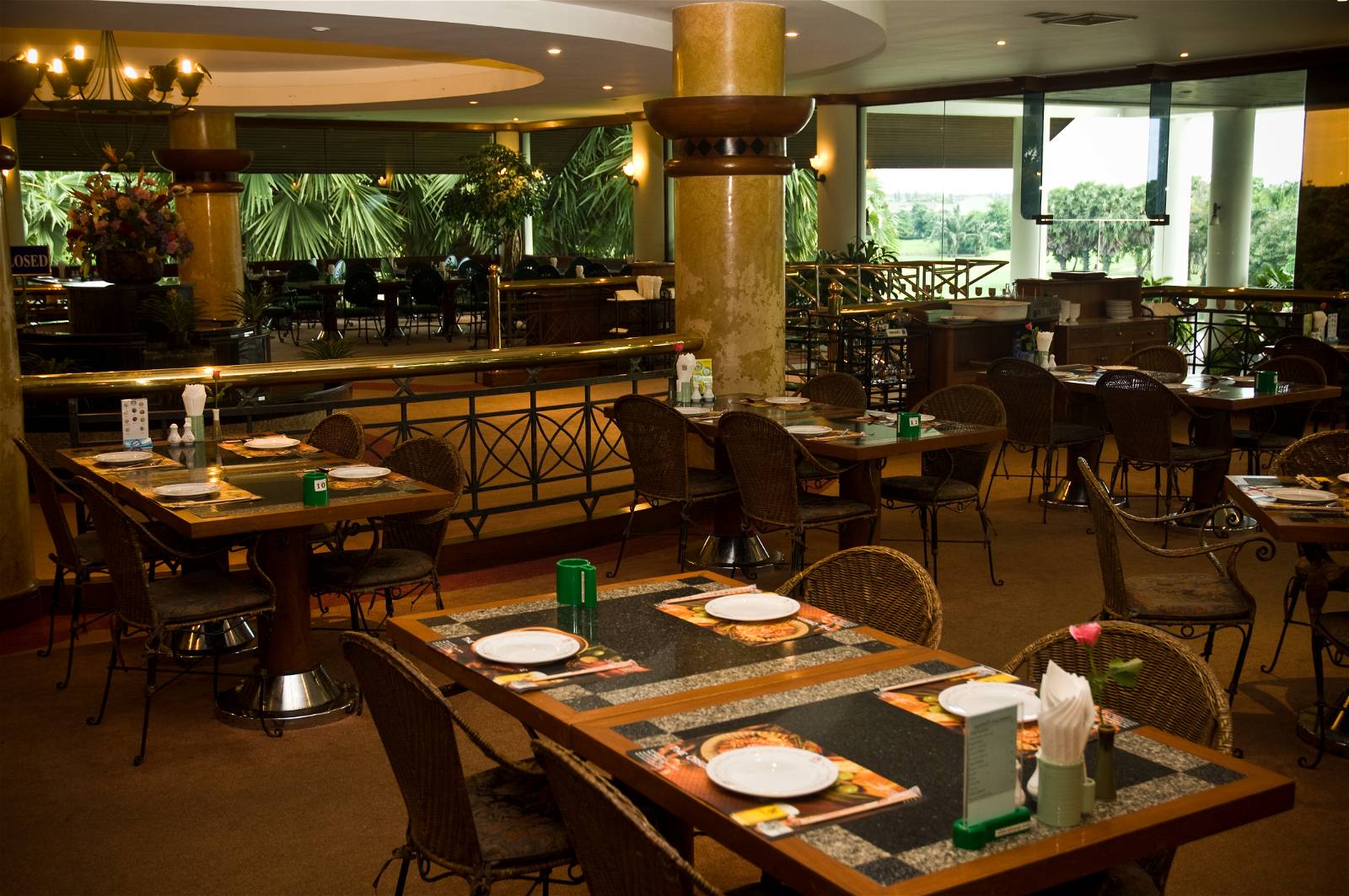 Restaurant, Lakewood Country Club, Bangkok, Thailand