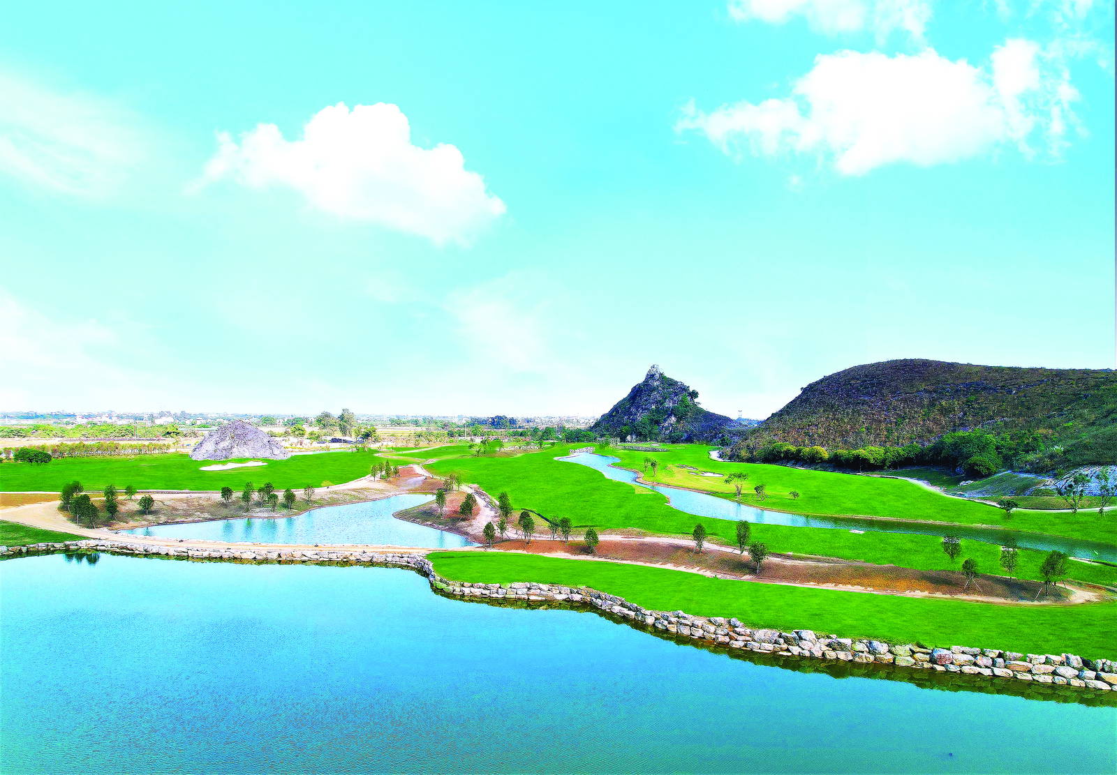 Fairway, Water Hazard, Legend Valley Country Club, Hanoi