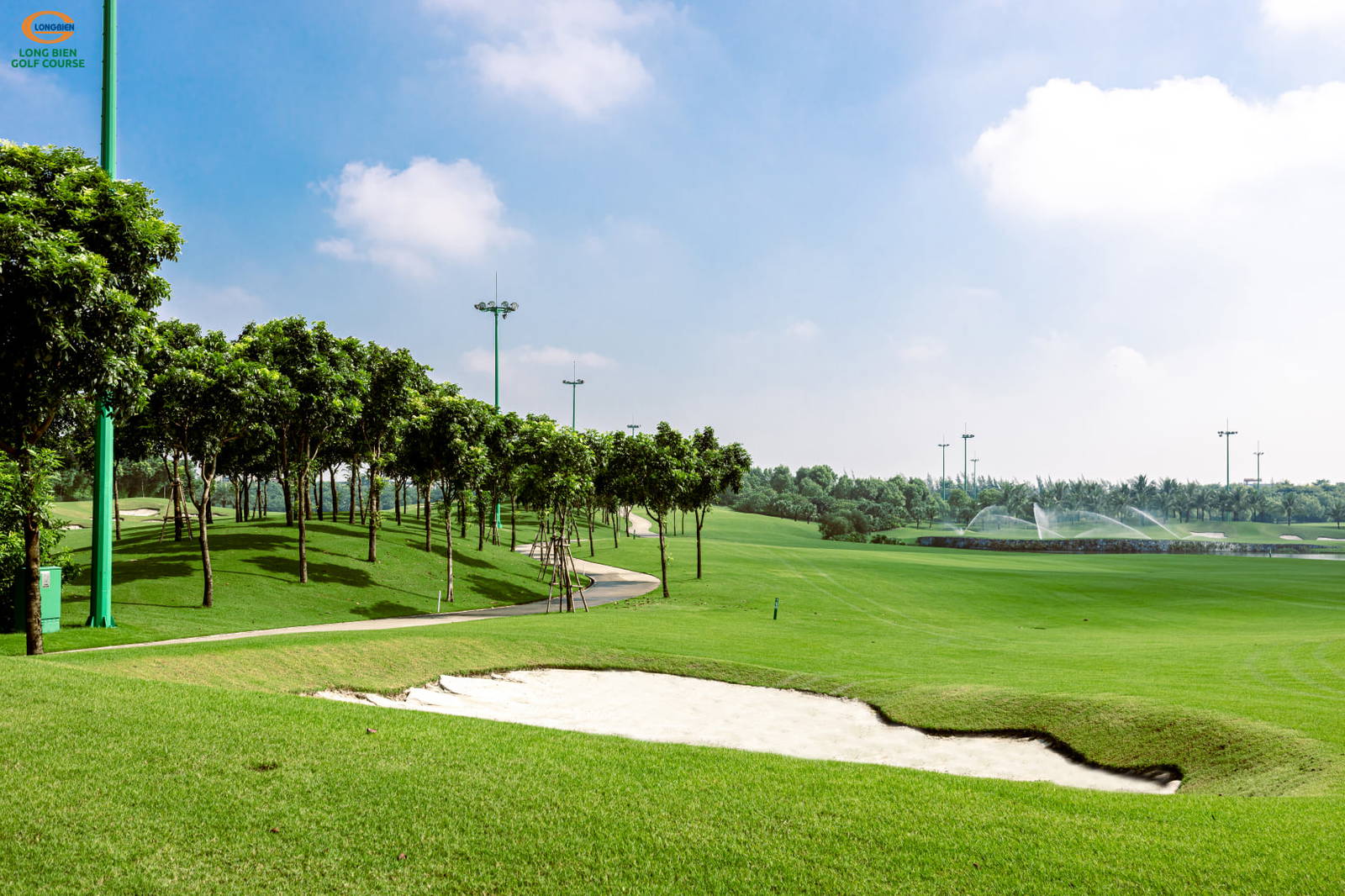 Fairway Bunker, Long Bien Golf Course, Hanoi, Vietnam