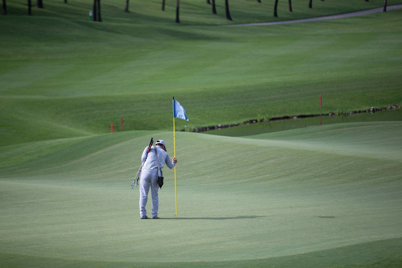 Green, Long Bien Golf Course, Hanoi, Vietnam