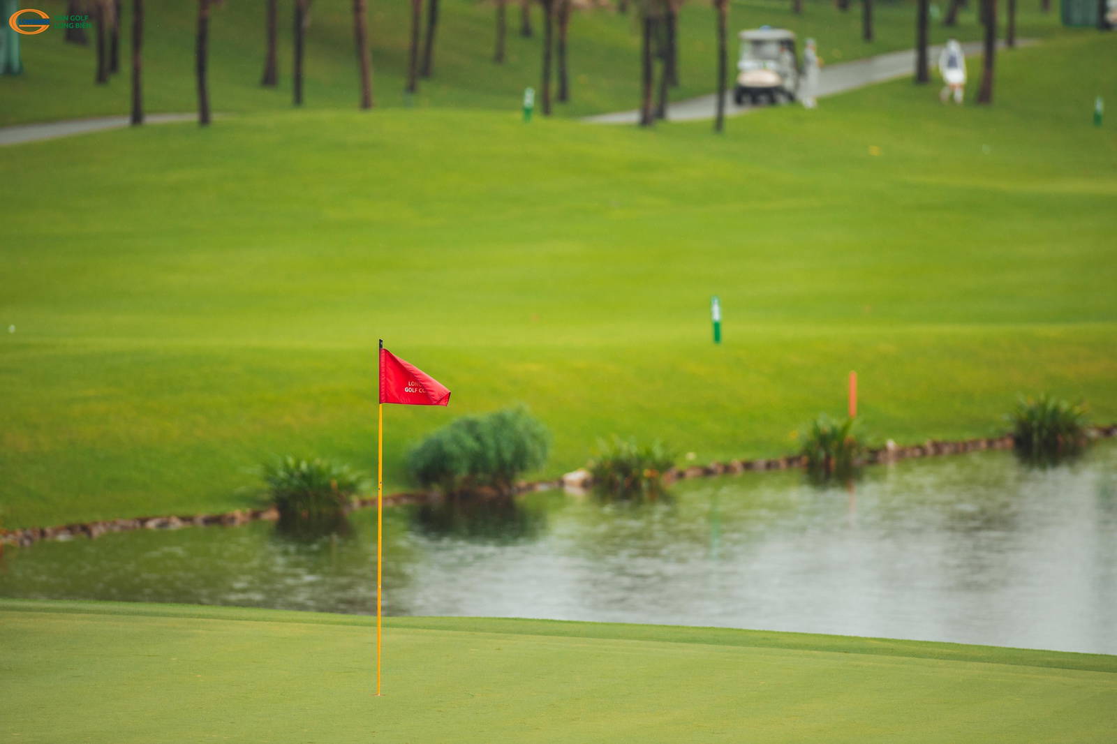 Green, Long Bien Golf Course, Hanoi, Vietnam