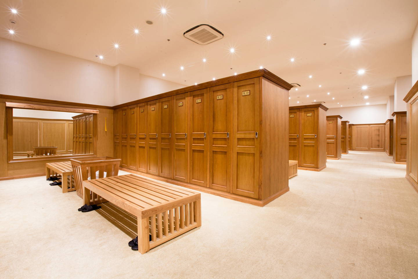 Locker Room, Long Bien Golf Course, Hanoi, Vietnam