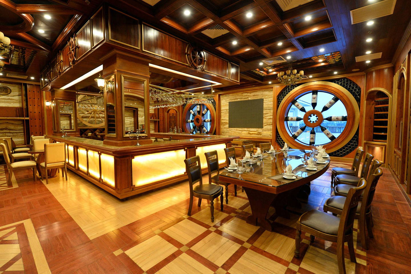 Restaurant, Long Bien Golf Course, Hanoi, Vietnam