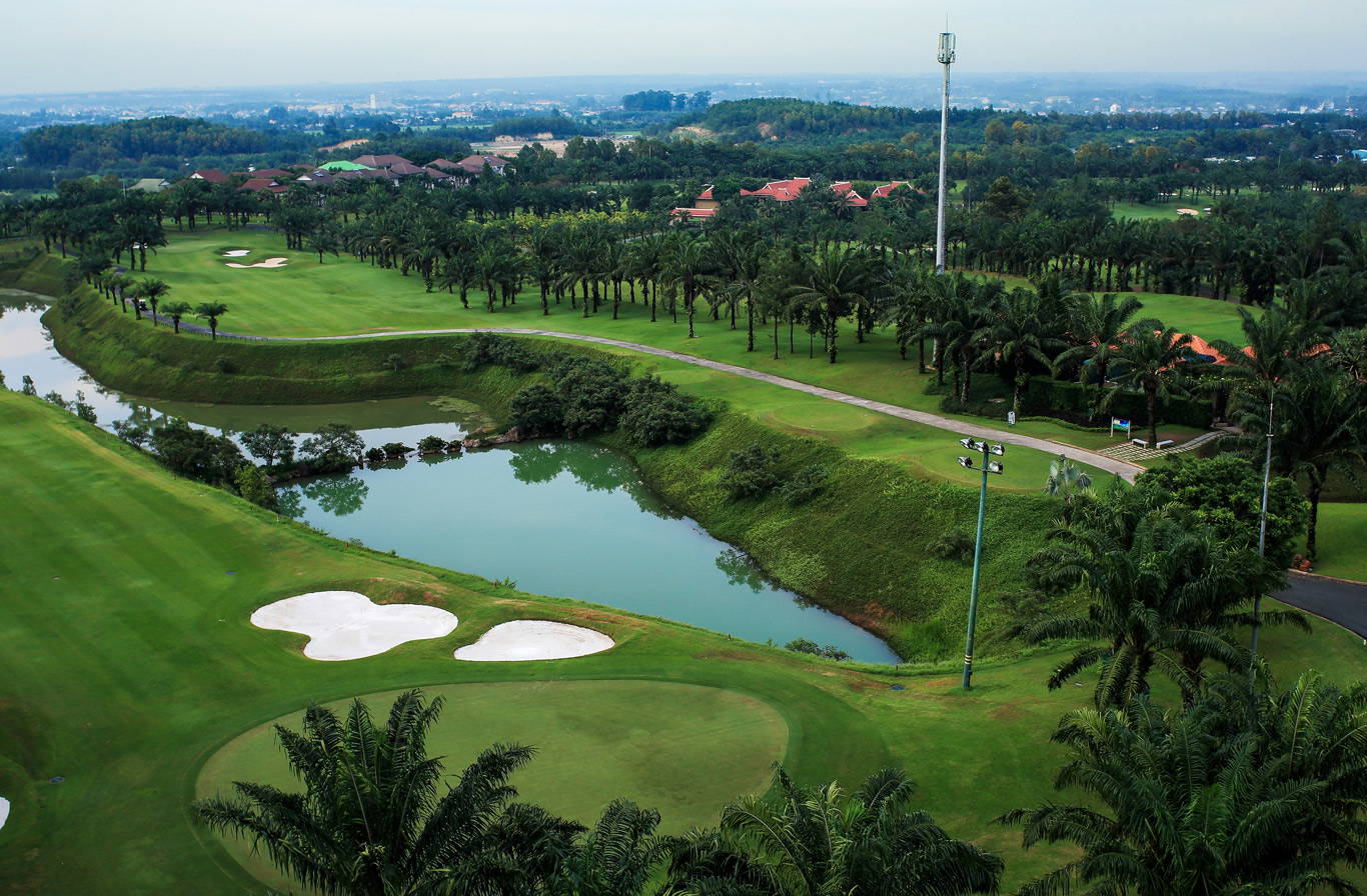 Aerial View, Long Thanh Golf Club, Ho Chi Minh, Vietnam