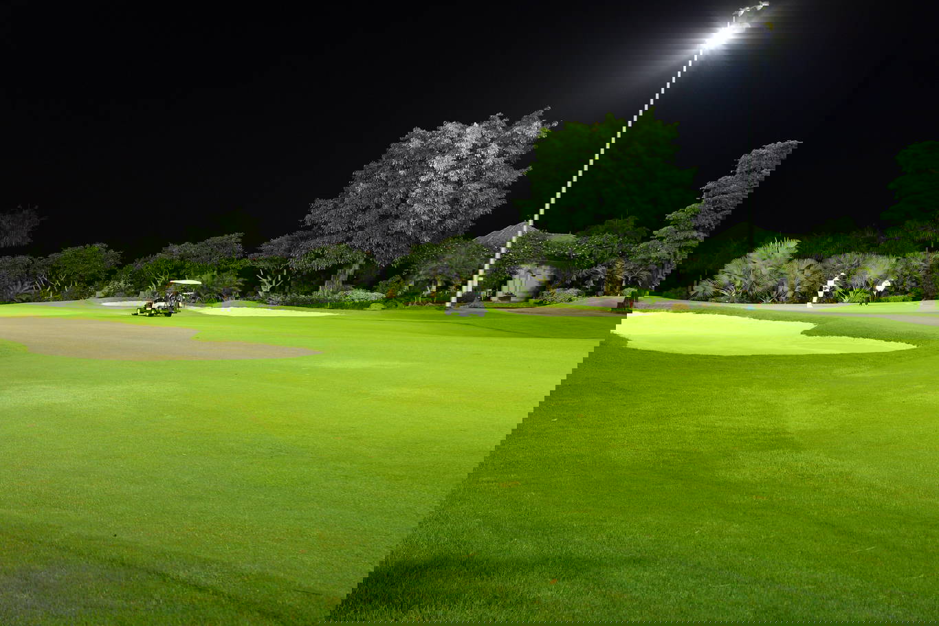 Approach, Long Thanh Golf Club, Ho Chi Minh, Vietnam