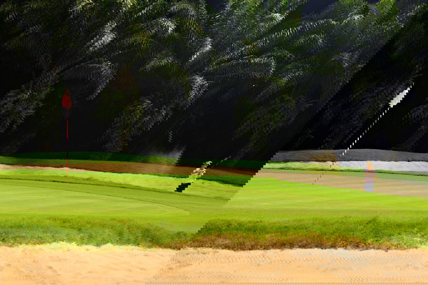 Green, Bunker, Long Thanh Golf Club, Ho Chi Minh, Vietnam