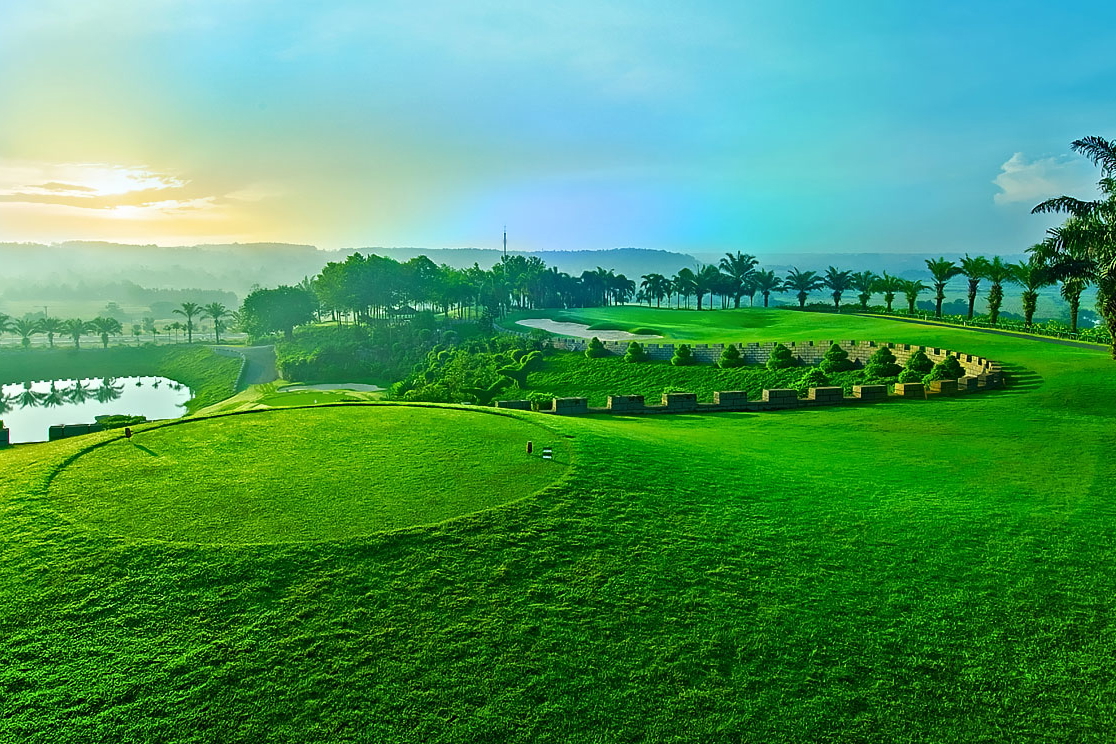 Tee Box, Long Thanh Golf Club, Ho Chi Minh, Vietnam