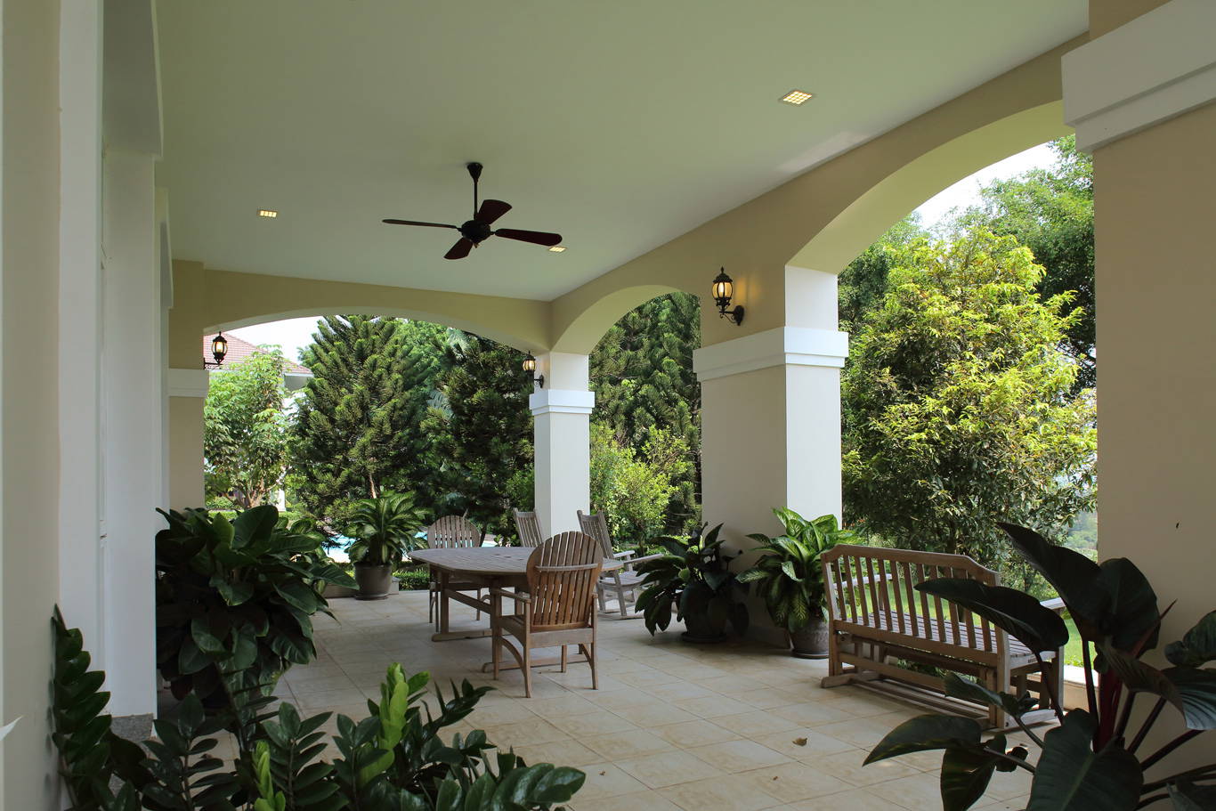 Terrace, Long Thanh Golf Club, Ho Chi Minh, Vietnam