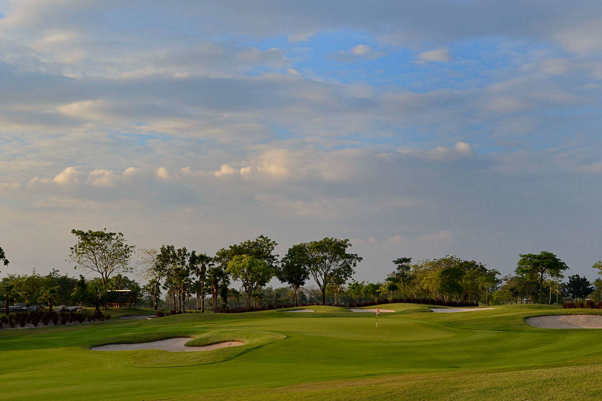 Approach, Fairway, Lotus Valley Golf Club, Bangkok, Thailand