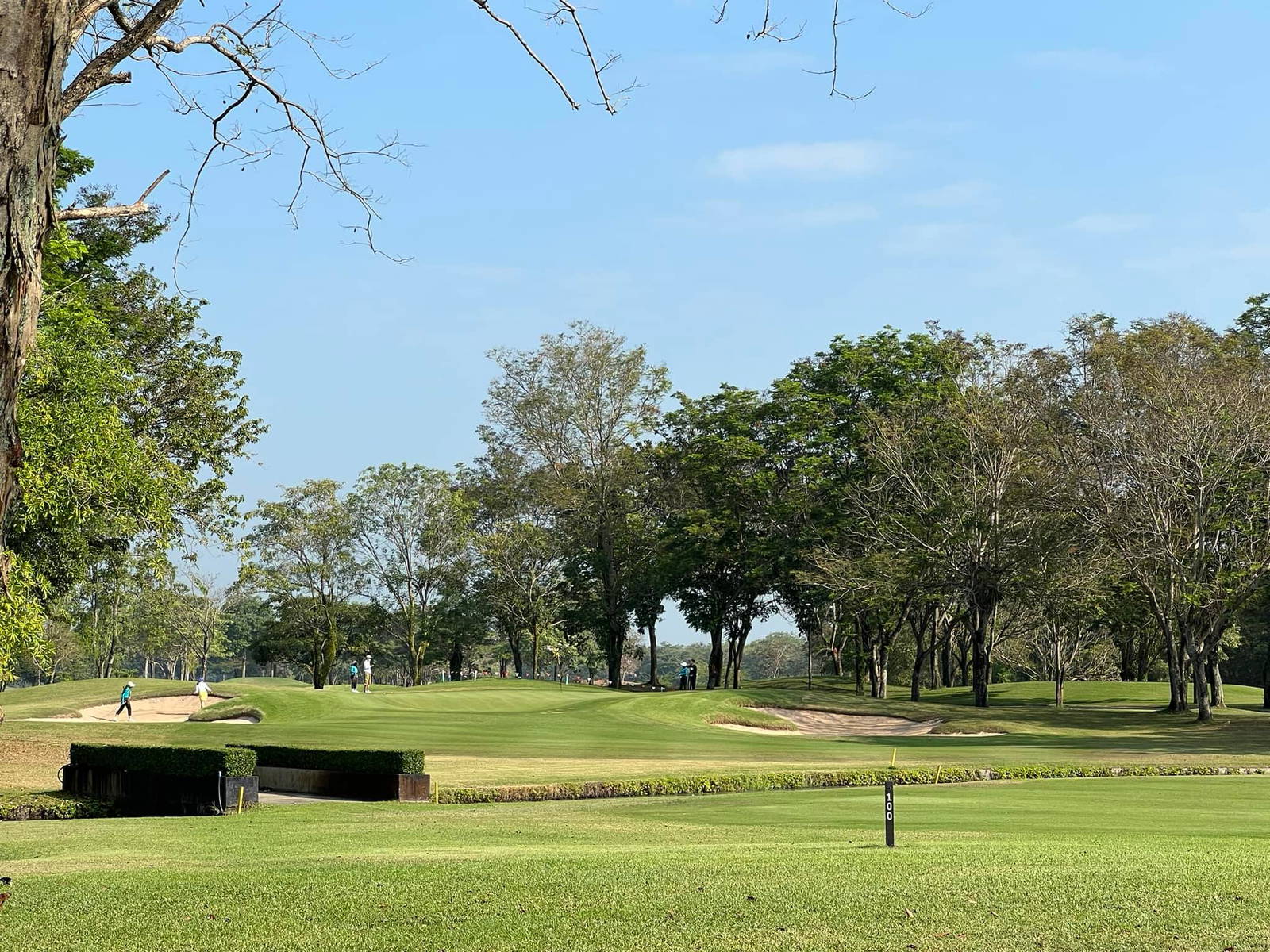 Approach, Lotus Valley Golf Club, Bangkok, Thailand