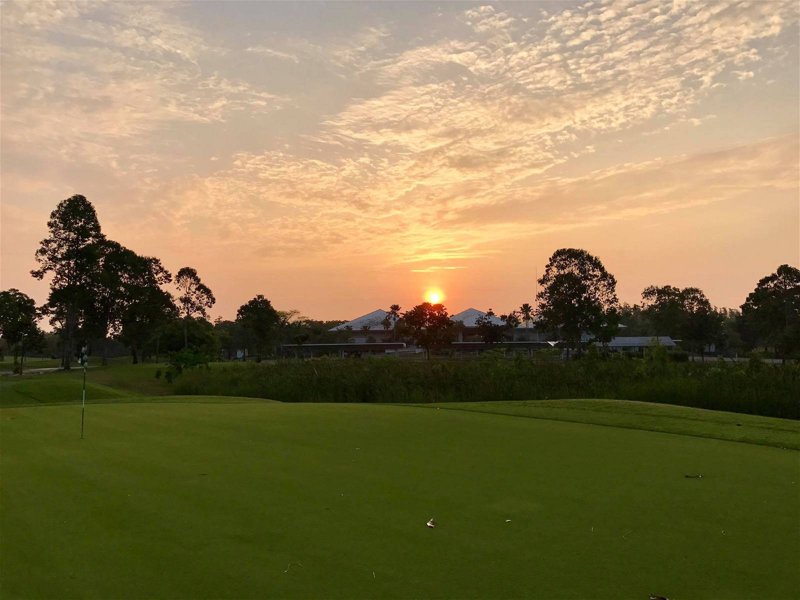 Green, Lotus Valley Golf Club, Bangkok, Thailand