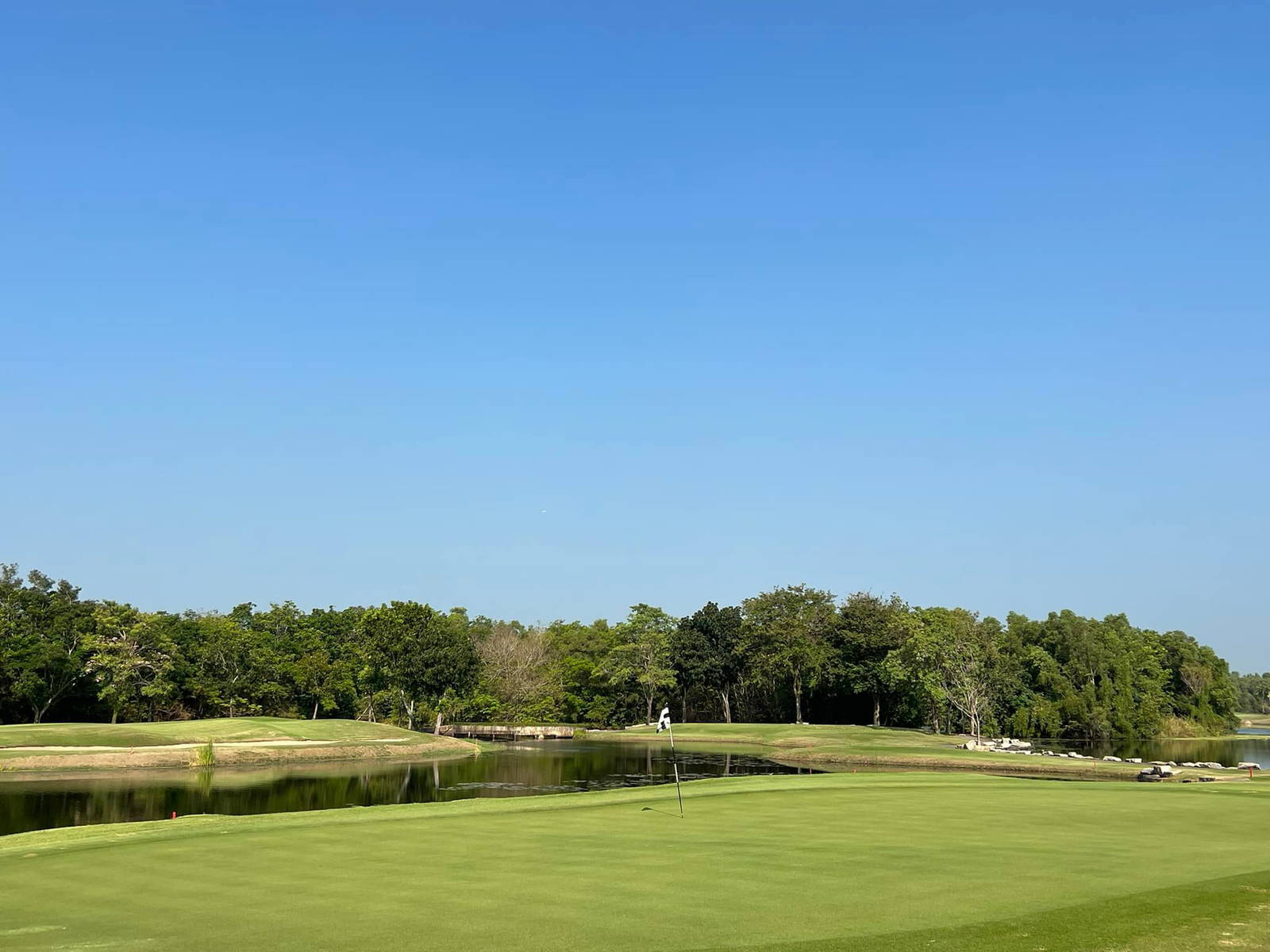 Green, Lotus Valley Golf Club, Bangkok, Thailand