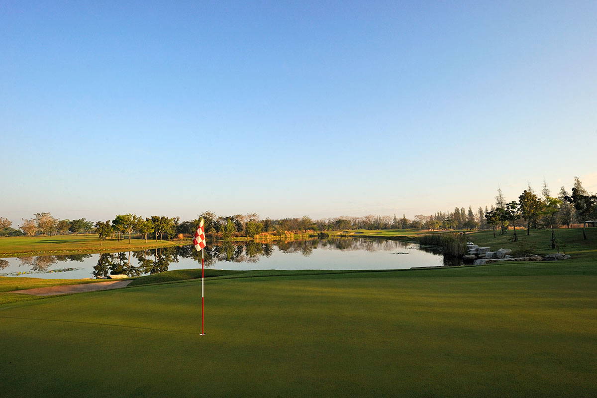 Green, Lotus Valley Golf Club, Bangkok, Thailand