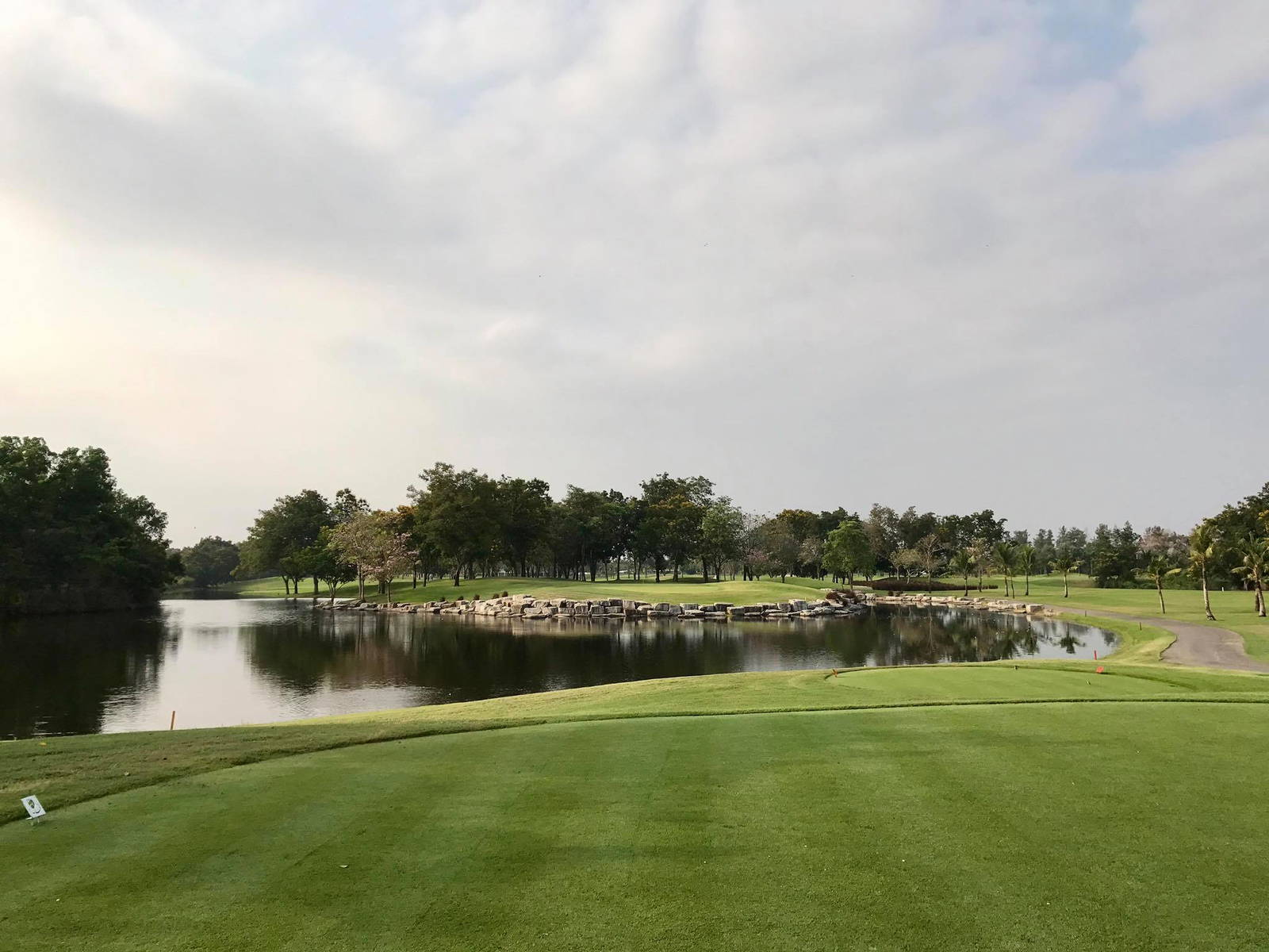 Tee Box, Lotus Valley Golf Club, Bangkok, Thailand