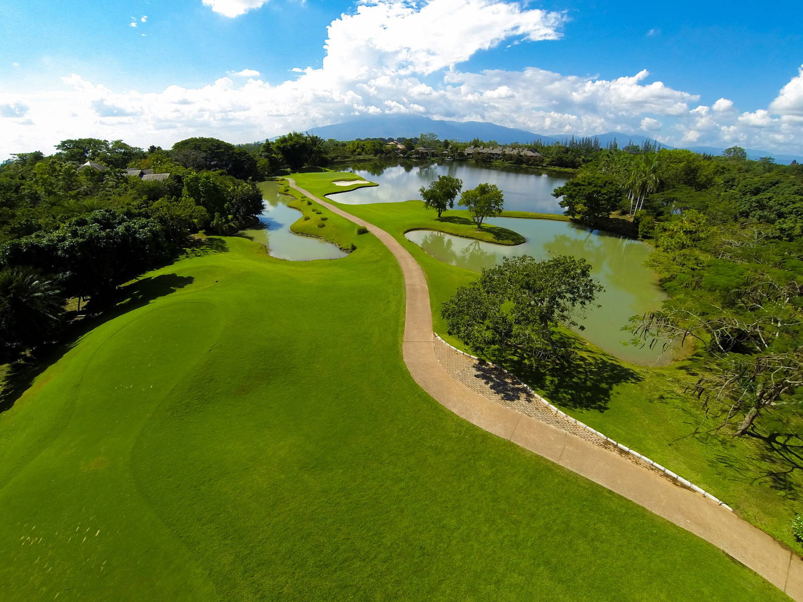 Aerial View, Mae Jo Golf Resort & Spa, Chiang Mai, Thailand