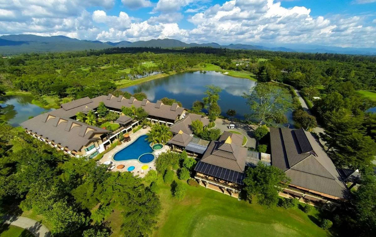 Aerial View, Clubhouse, Mae Jo Golf Resort & Spa, Chiang Mai, Thailand