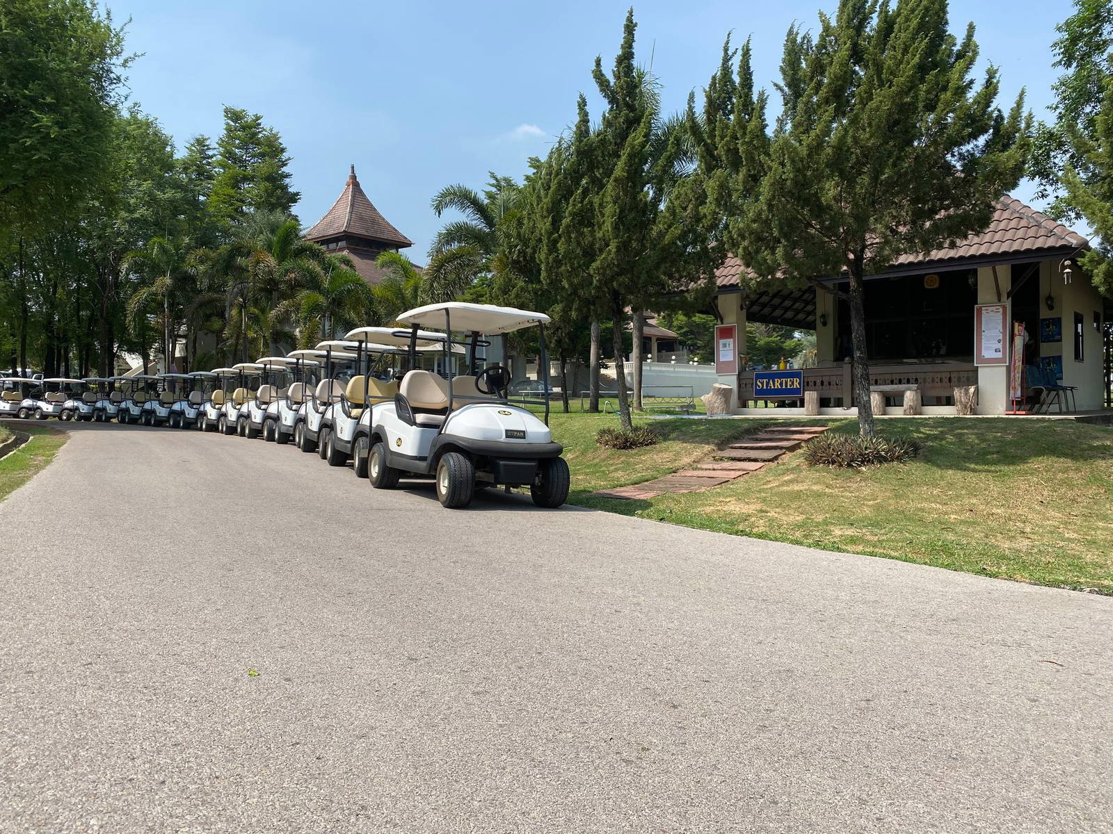 Cart, Mae Moh Golf Course, Chiang Mai