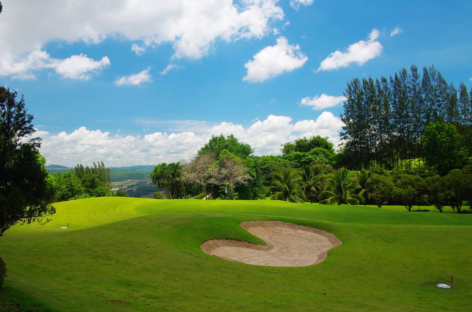 Green, Bunker, Mae Moh Golf Course, Chiang Mai