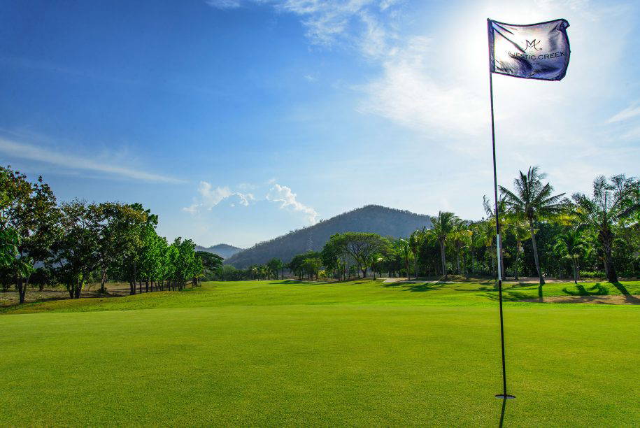Green, Majestic Creek Golf Club, Hua Hin, Thailand