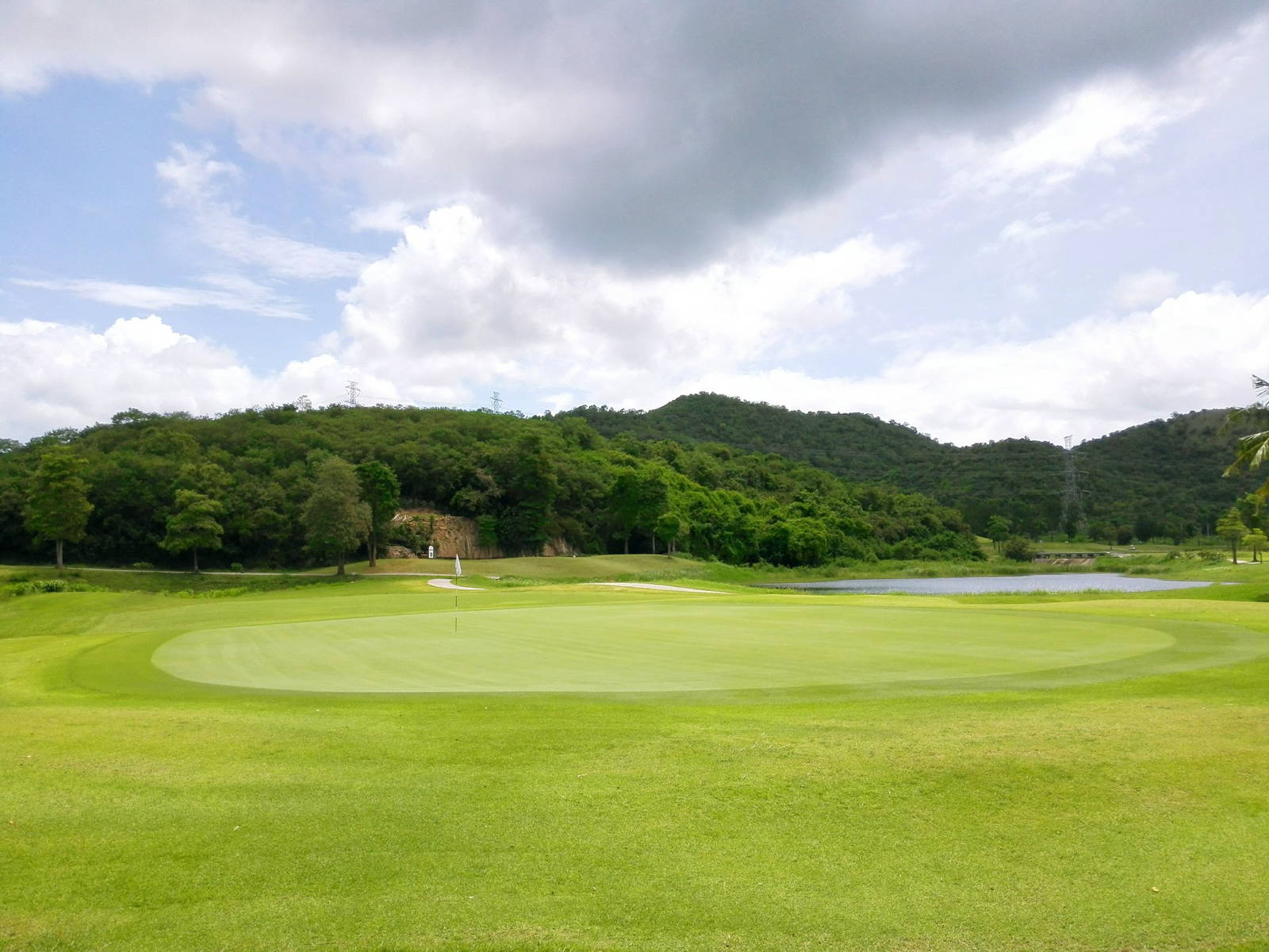 Green, Majestic Creek Golf Club, Hua Hin, Thailand