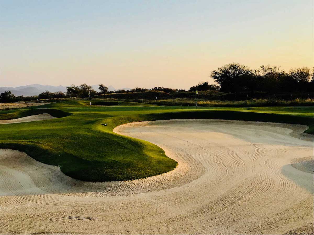 Greenside Bunker, Majestic Creek Golf Club, Hua Hin, Thailand