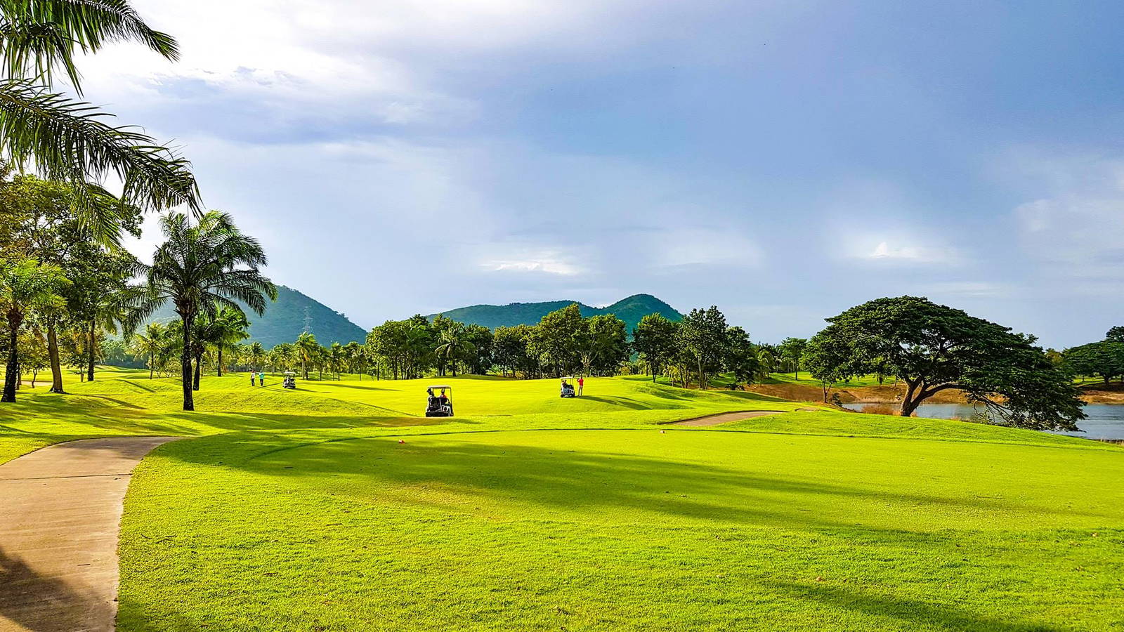 Tee Box, Majestic Creek Golf Club, Hua Hin, Thailand