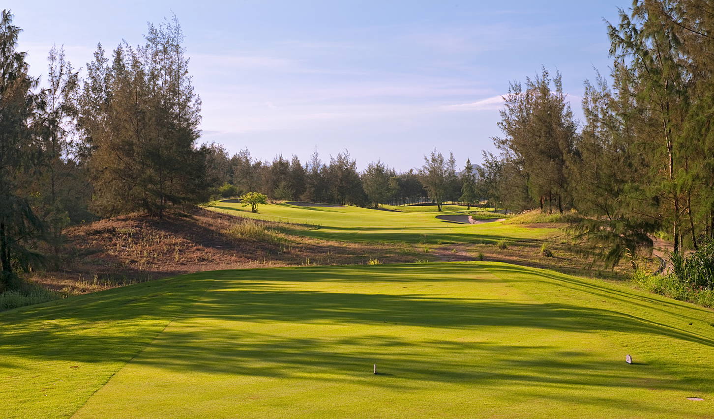 Tee Box, Montgomerie Links Golf Club, Da Nang / Hoi An, Vietnam