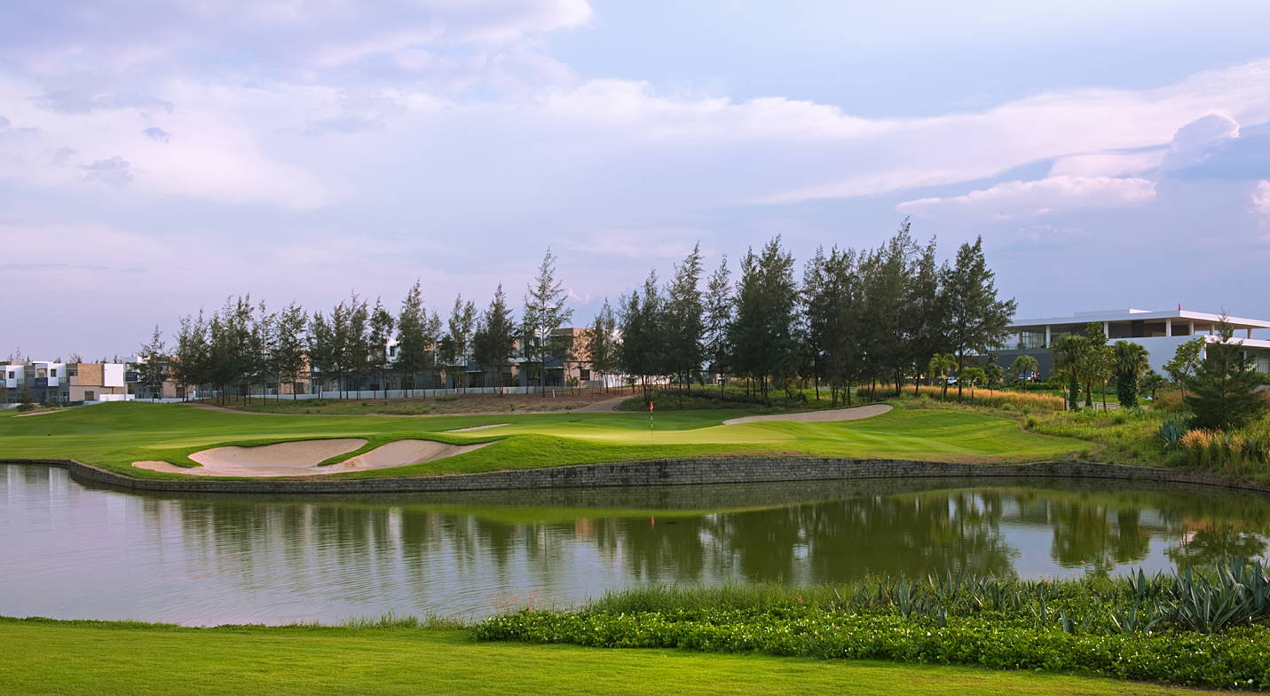 Aerial View, Montgomerie Links Golf Club, Da Nang / Hoi An, Vietnam