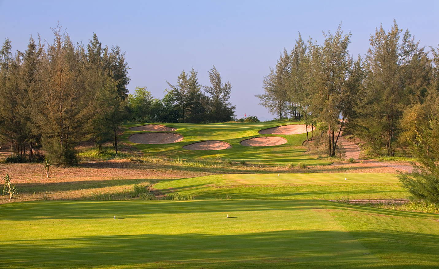 Tee Box, Montgomerie Links Golf Club, Da Nang / Hoi An, Vietnam
