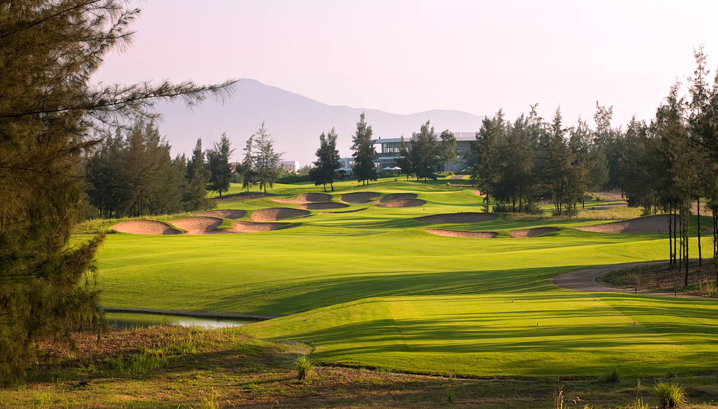 Tee Box, Montgomerie Links Golf Club, Da Nang / Hoi An, Vietnam