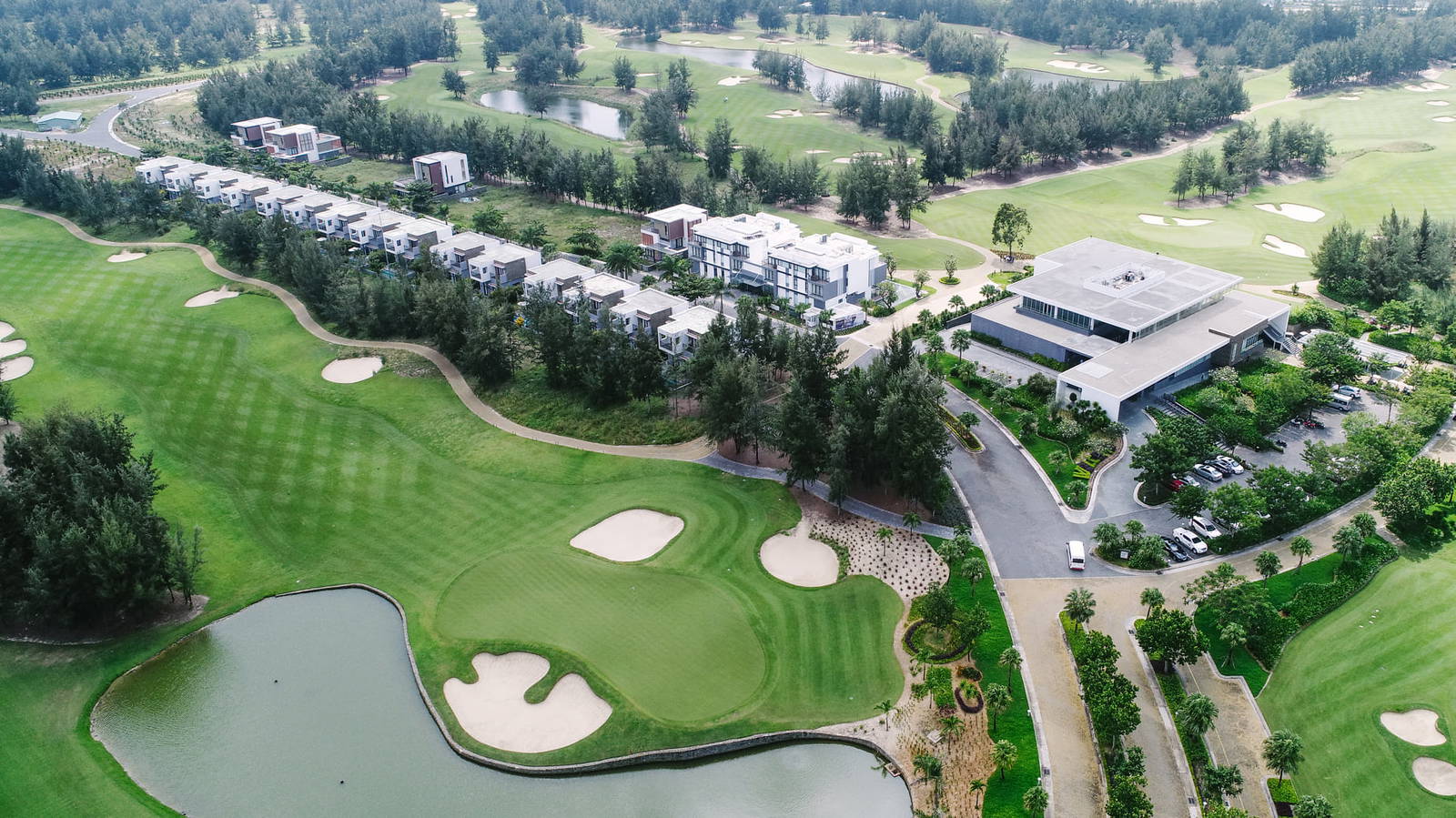 Aerial View, Montgomerie Links, Da Nang, Vietnam