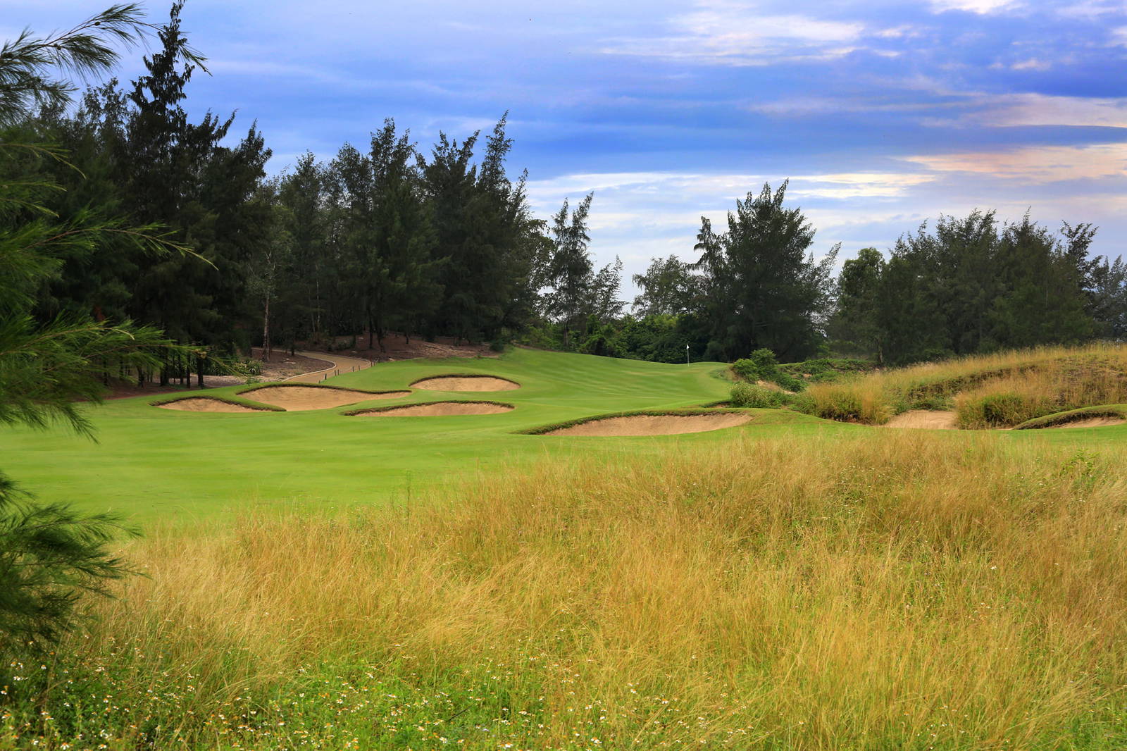 Fairway, Bunker, Montgomerie Links, Da Nang, Vietnam