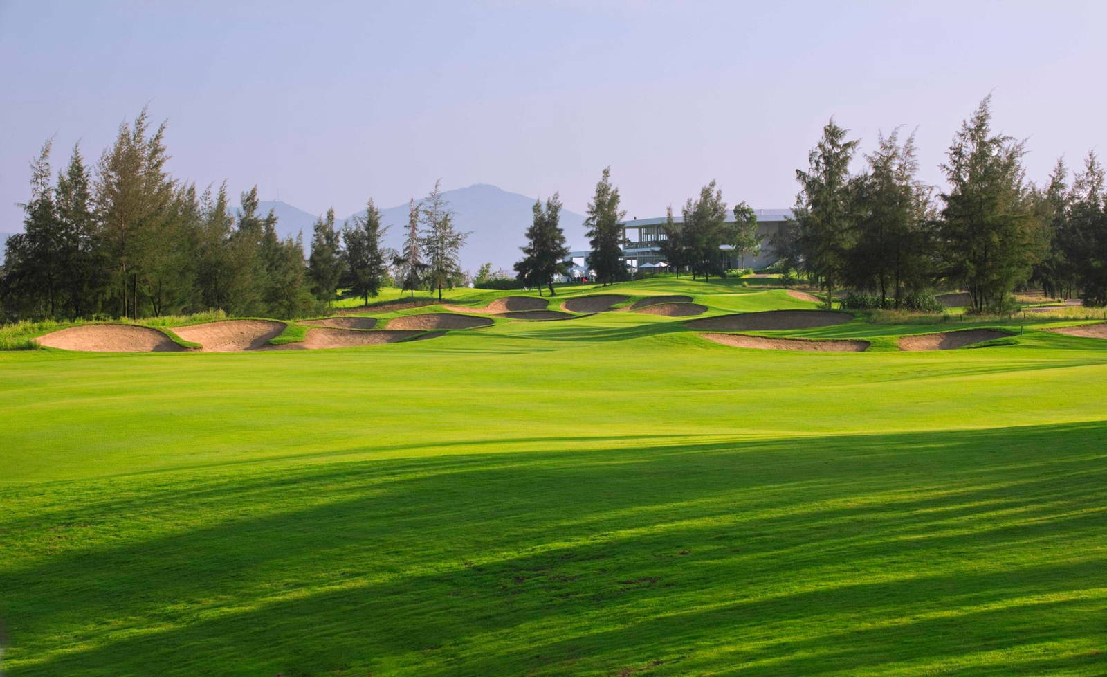 Approach, Bunker, Fairway, Montgomerie Links, Da Nang, Vietnam