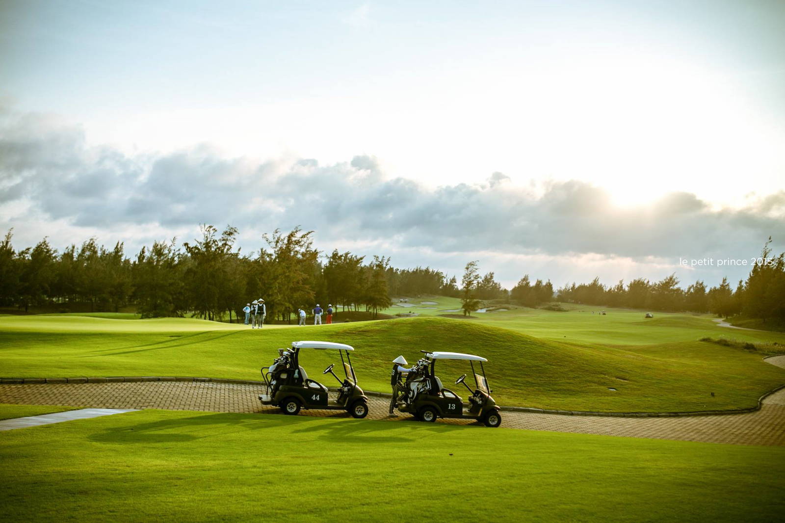 Cart, Montgomerie Links, Da Nang, Vietnam