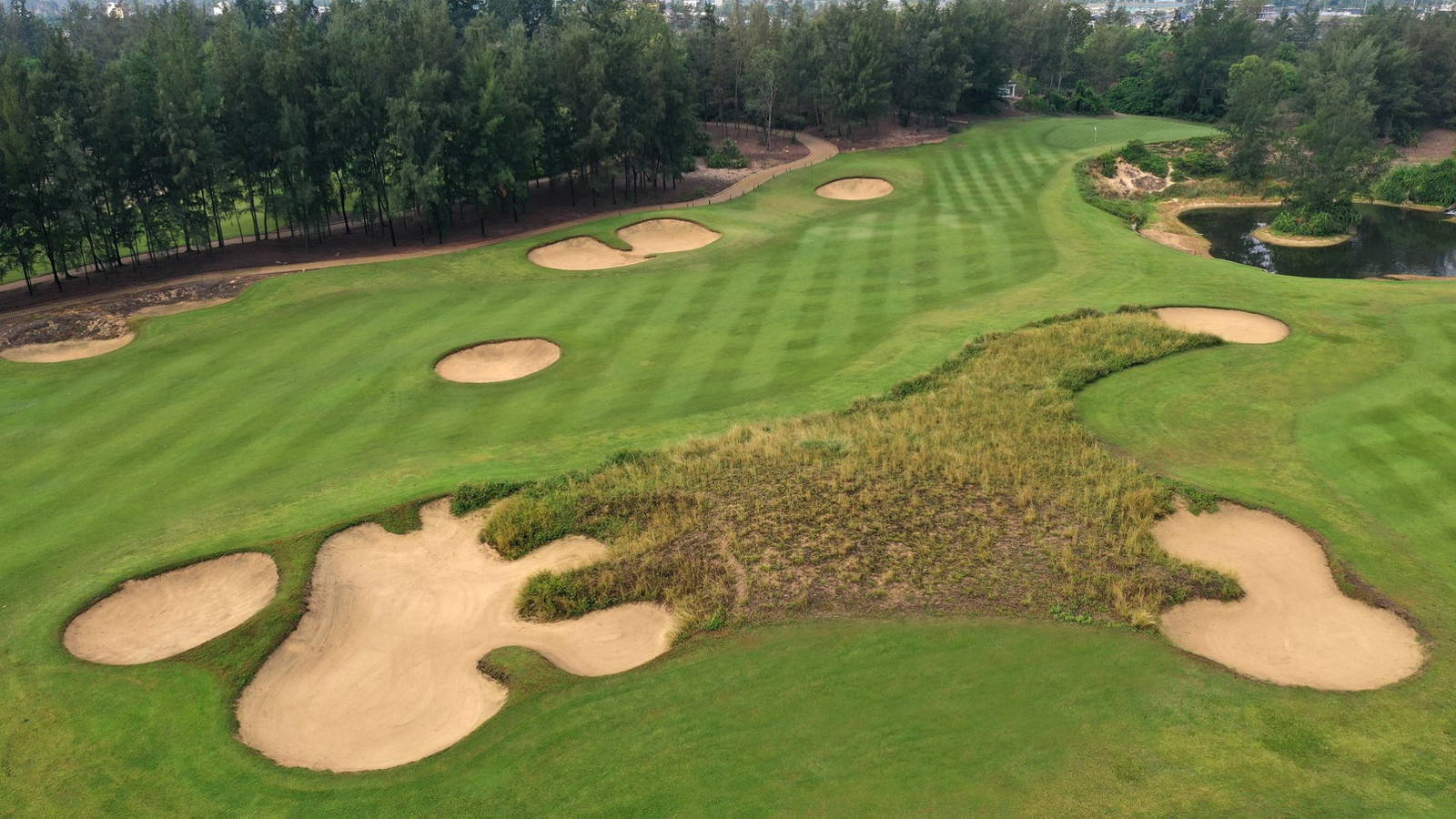 Fairway Bunkers, Montgomerie Links, Da Nang, Vietnam